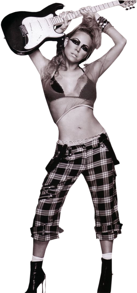 Tube Mariah Carey - Photo Shoot (486x975), Png Download