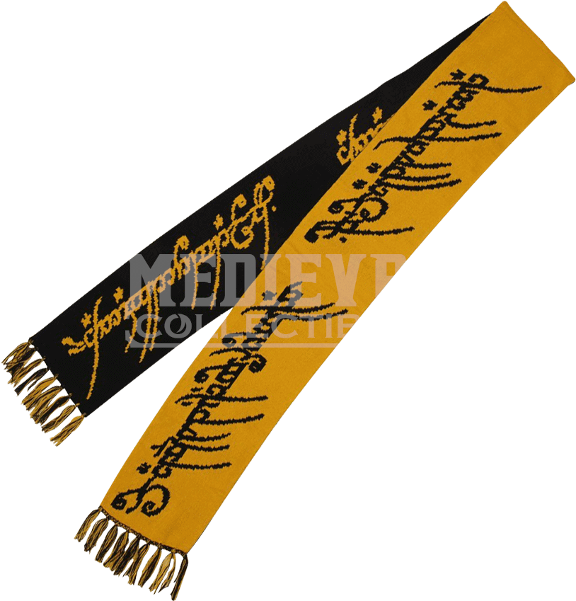 Lord Of The Rings One Ring Scarf (850x850), Png Download