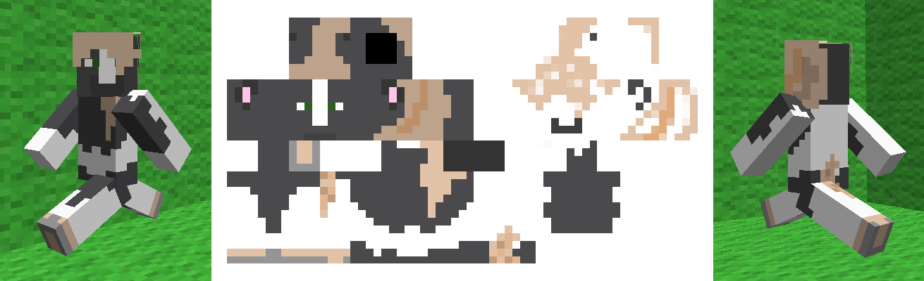 Minecraft Skin Request - Cartoon (1311x400), Png Download