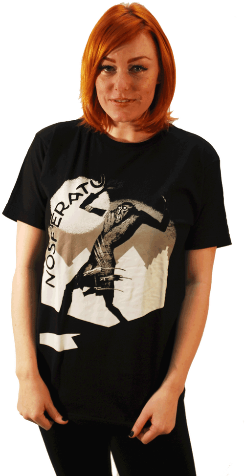 Nosferatu Double Sided T-shirt - Scorpion (513x1000), Png Download