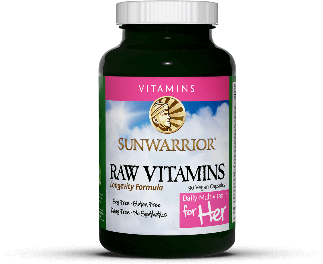 Sunwarrior Raw Vitamins For Her (1200x1200), Png Download