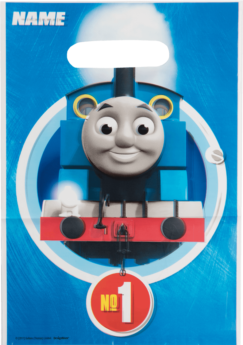 Thomas Loot Bags - Thomas The Tank (1400x1400), Png Download