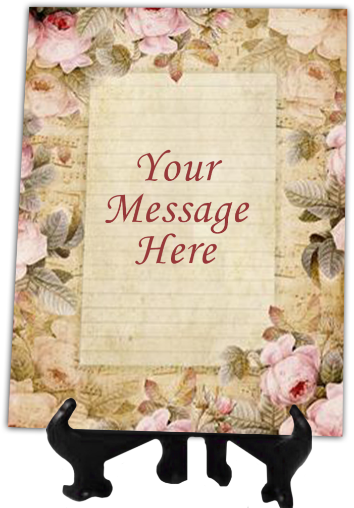 Free Printable Vintage Letter Writing Paper (1024x1024), Png Download
