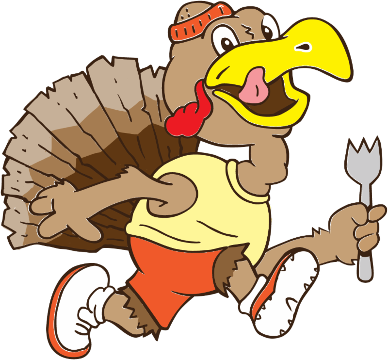 Happy Thanksgiving Turkey Gif (800x742), Png Download