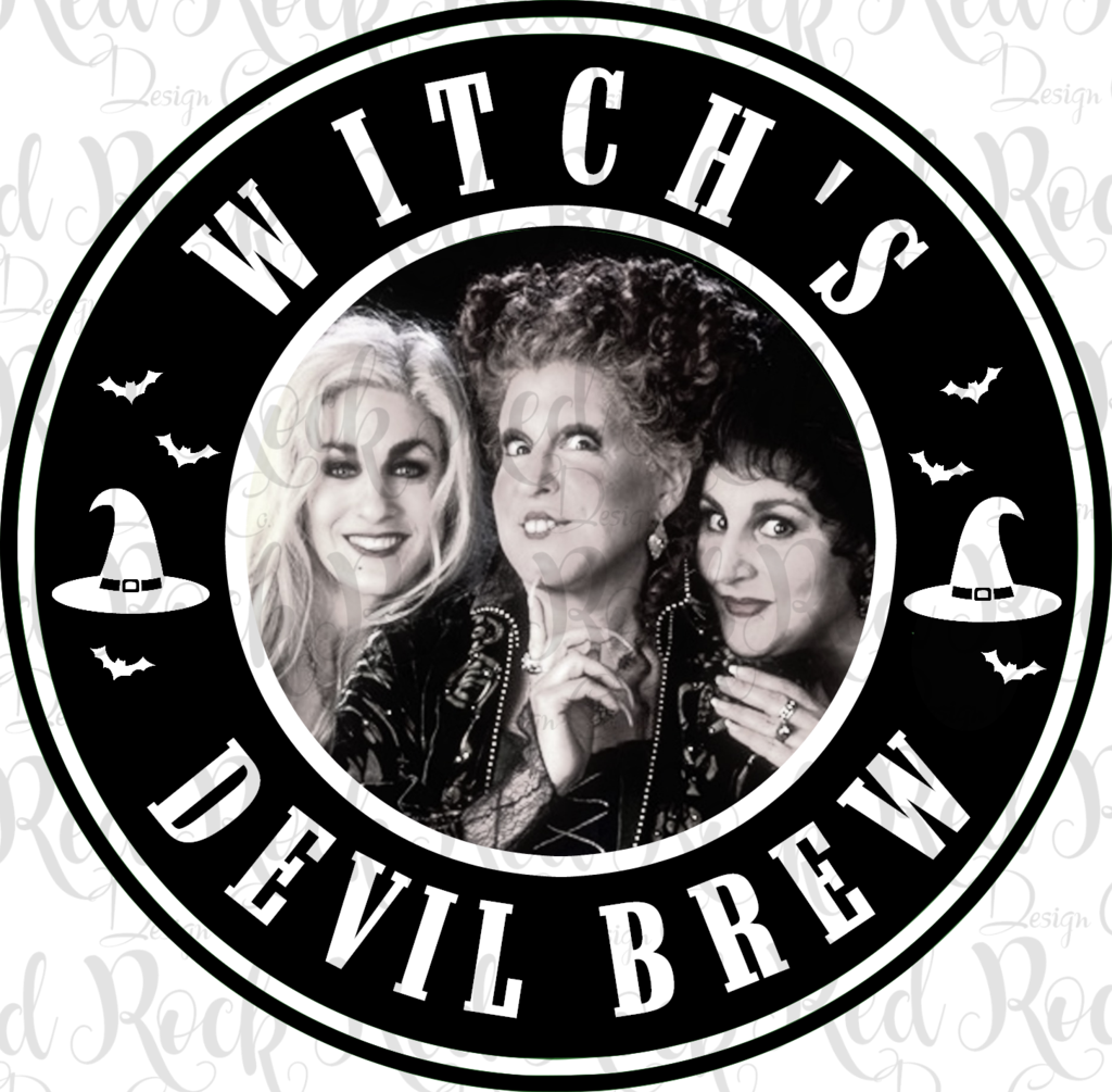 Witch's Devil Brew - Hocus Pocus Nightmare Before Christmas (1024x1005), Png Download