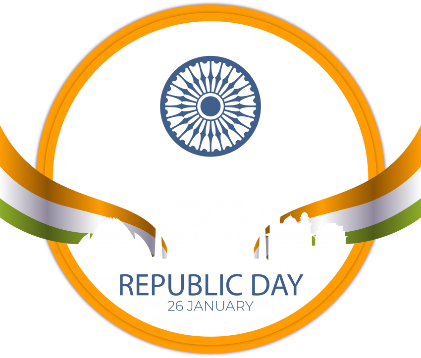 Indian Republic Day Illustration Png For Indians - Independence Day India 2018 (850x723), Png Download