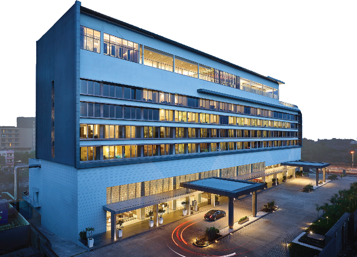 Hotel - Commercial Building (1200x863), Png Download