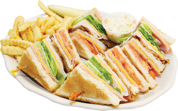 746 X 464 12 - Triple Decker Club Sandwich Png (746x464), Png Download