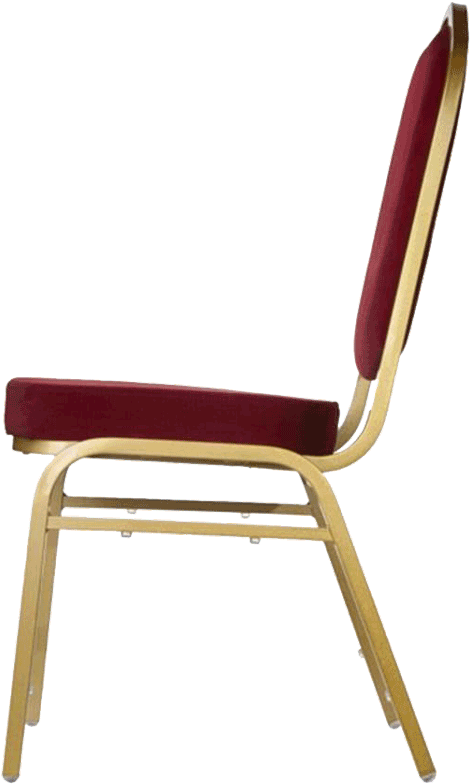 Steel Banqueting Chair - Chair (600x896), Png Download