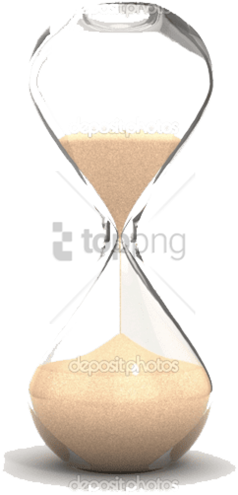 Free Png Sand Clock Png Image With Transparent Background - Sand Glass Time Png (480x996), Png Download