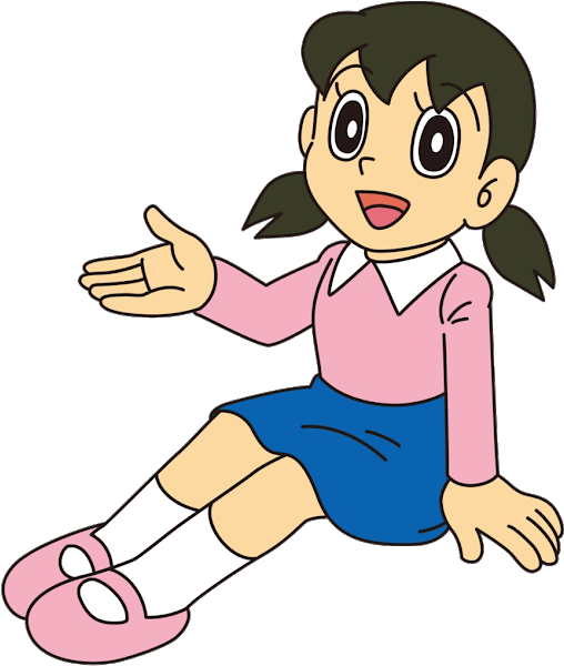 Cartoon Characters Doraemon - Gambar Kartun Shizuka Doraemon (530x620), Png Download