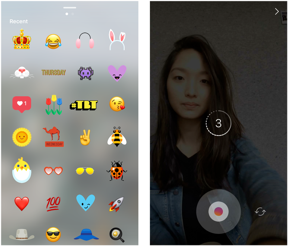 New Stickers And More Fun Be Creative - Instagram Stickers (1024x884), Png Download