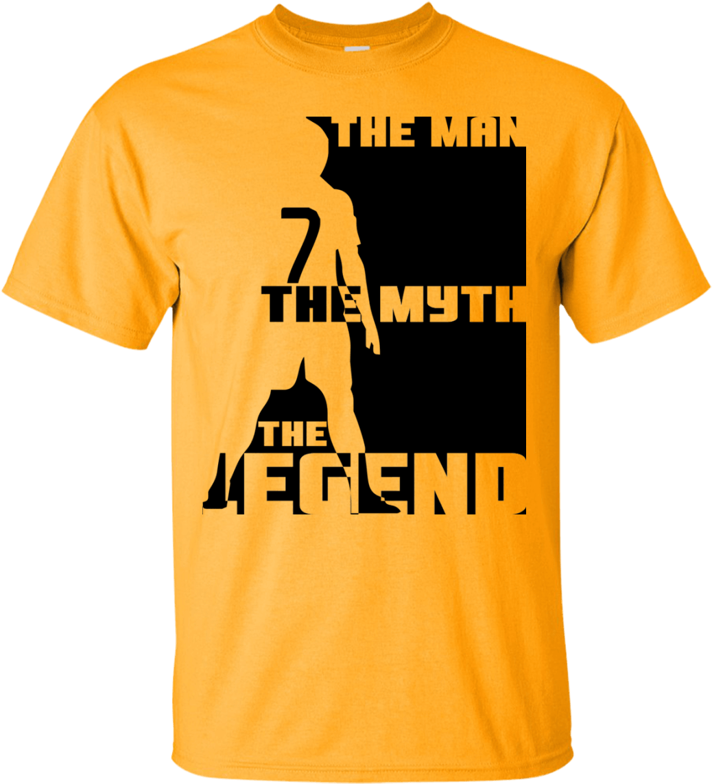 The Man The Legend T-shirt - Active Shirt (1155x1155), Png Download