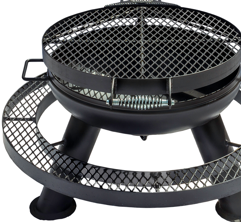 Spindle Top Fire Pit - Outdoor Grill Rack & Topper (798x736), Png Download