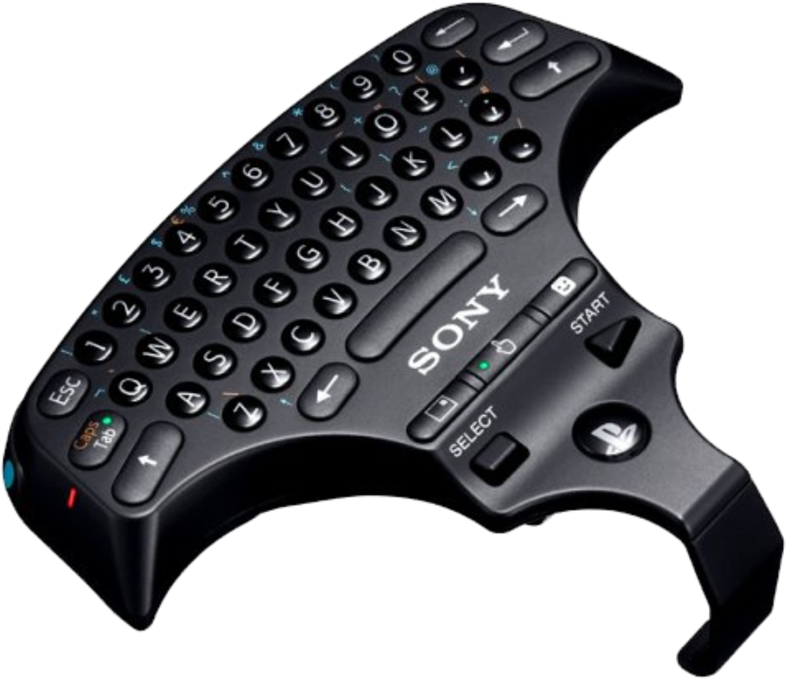 Sony Official Ps3 Wireless Keypad - Ps3 Keypad (1616x1400), Png Download