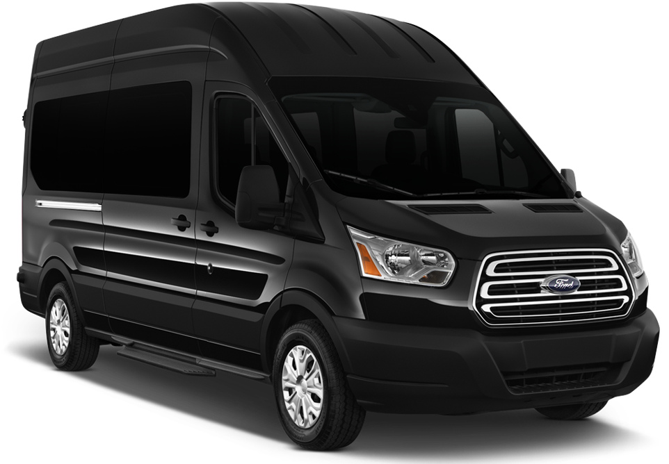 E- Ford Transit 14 Seater - Ford Transit (961x675), Png Download