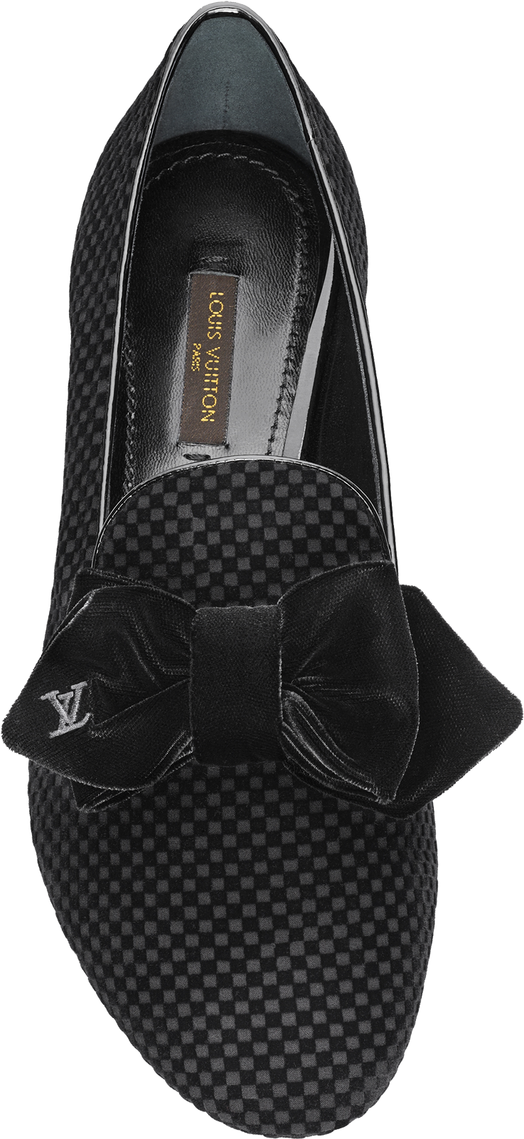 2) Merit Pump In Black Leather - Slip-on Shoe (2000x2000), Png Download