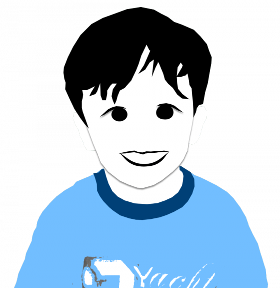 3988 - Boy (560x575), Png Download
