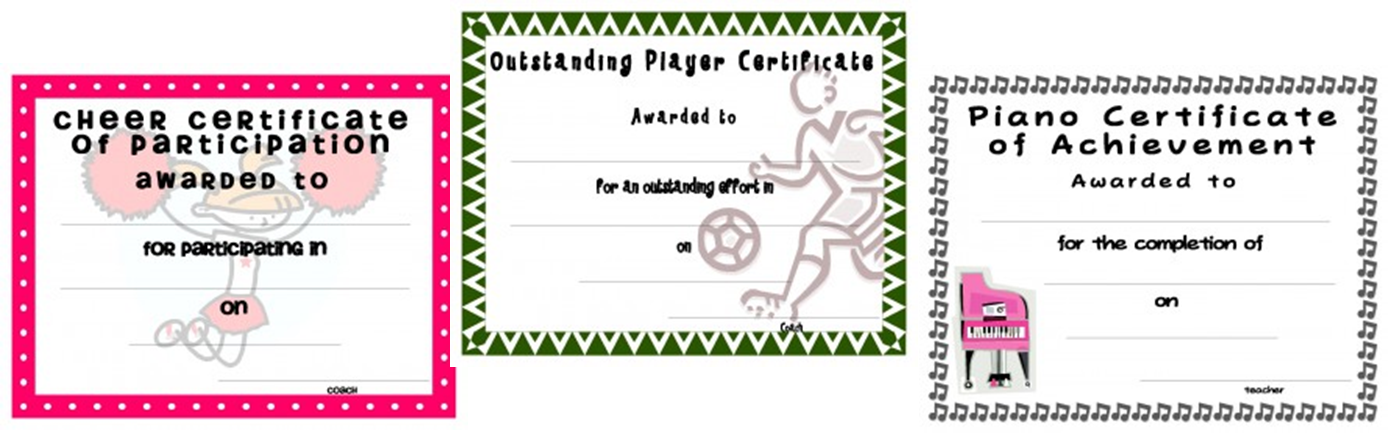 Certificateimage1 - Cartoon (1388x433), Png Download