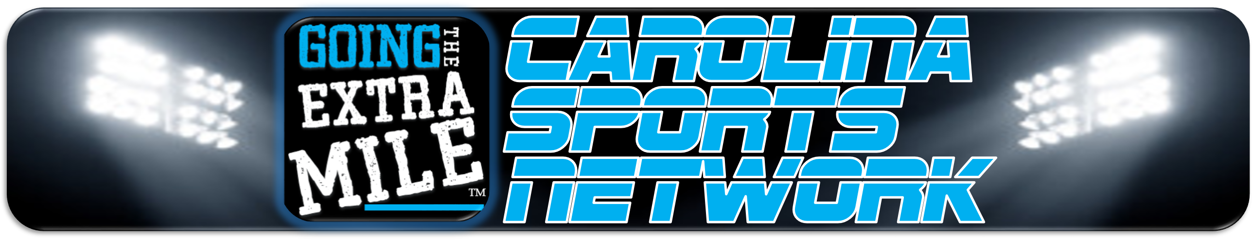 Carolina Sports Network (2586x528), Png Download