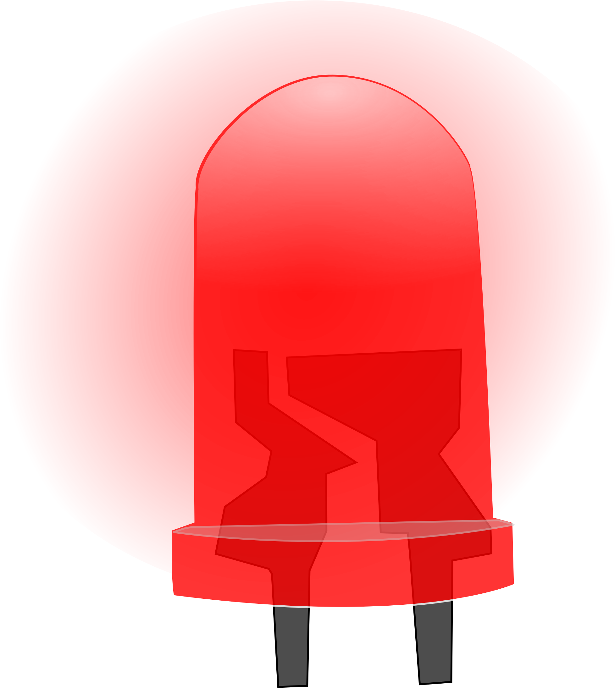 Led Lamp - Clipart Led Lights Png (566x800), Png Download