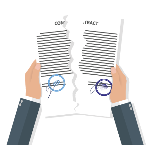 Unhappy With Your Cloud Phone System We'll Buy Out - Contract (500x464), Png Download