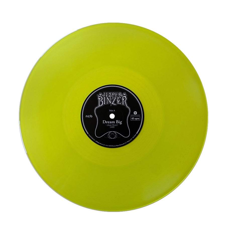 Vinyl Record Dream Big And Undecided - Transpart Vinyl Record (900x900), Png Download