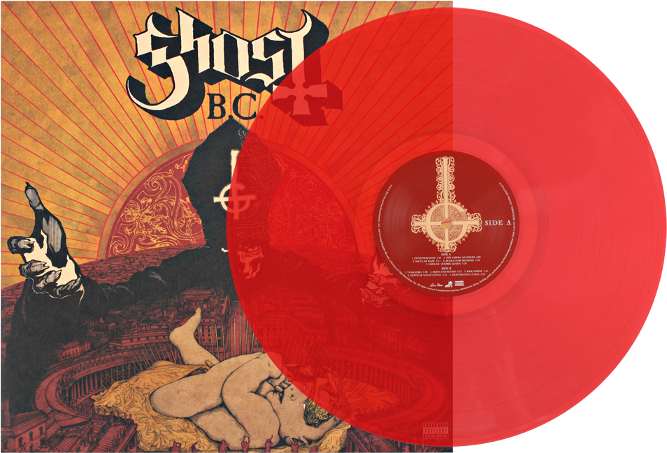Infestissumam Red Vinyl - Ghost Bc Infestissumam (1000x711), Png Download
