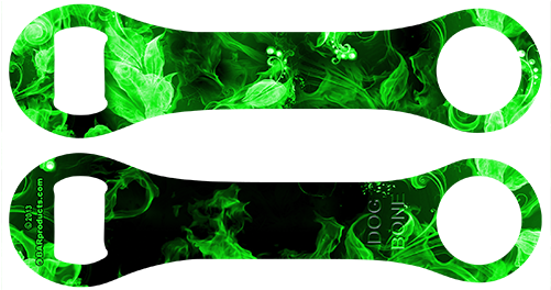 Green Smoke Dog Bone Opener - Dog (500x500), Png Download