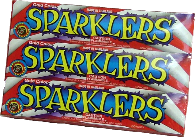 Sparklers Pack (637x449), Png Download