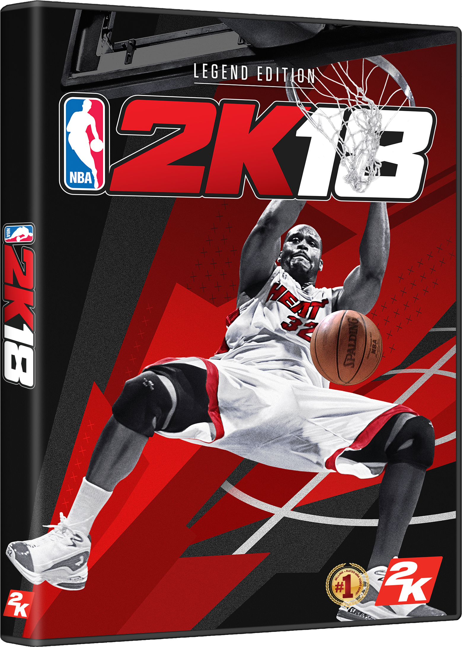 'the Big Aristotle' Shaquille O'neal Booms Back To - Nba 2k18 [legend Edition] (1648x2266), Png Download