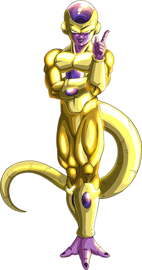 Gold Frieza Dokbattle Art - Golden Freezer Dragon Ball (279x528), Png Download