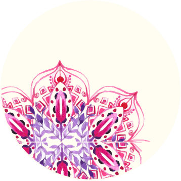 Mandal Watercolour Label - Amazing Things Can Happen! Coloring Books And Notebook: (358x358), Png Download