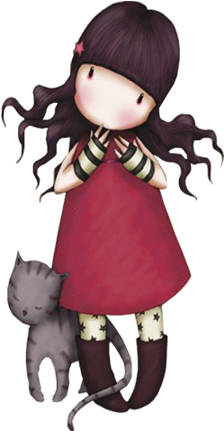 1 - Gorjuss Love (319x503), Png Download