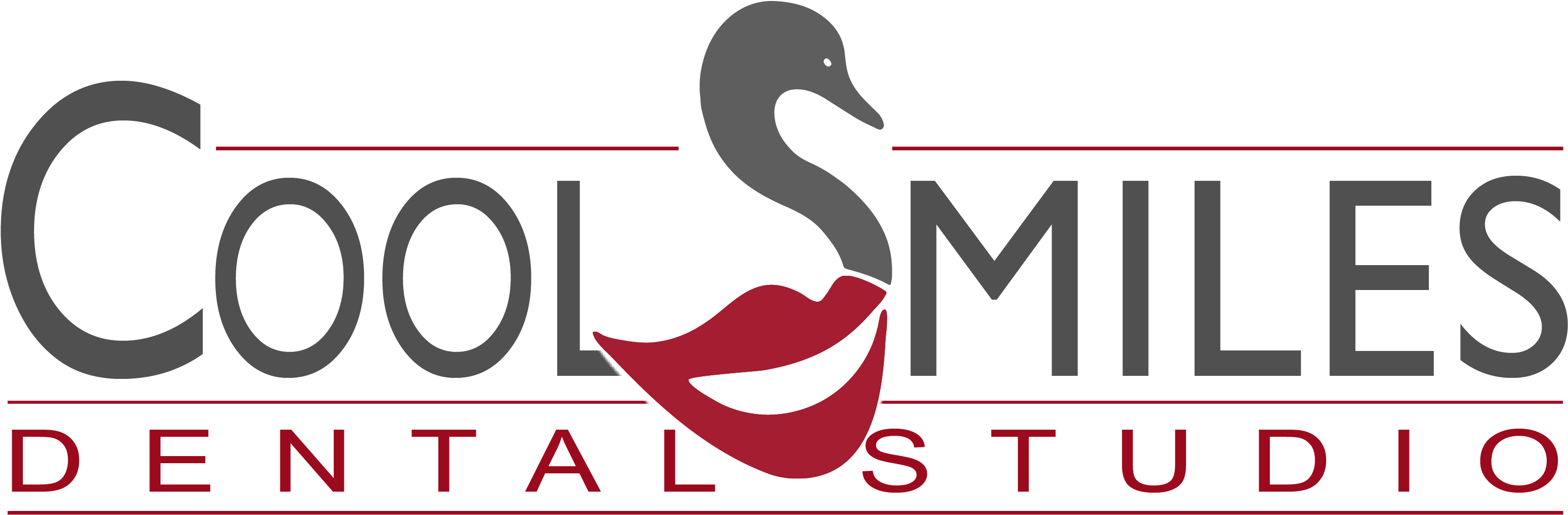 Cool Smiles Dental Studio Logo - Logo (3302x1155), Png Download