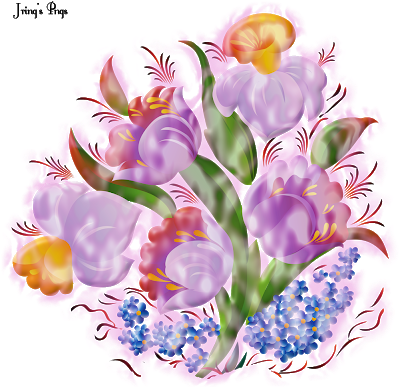 Tuesday, 4 January - Flower (400x394), Png Download
