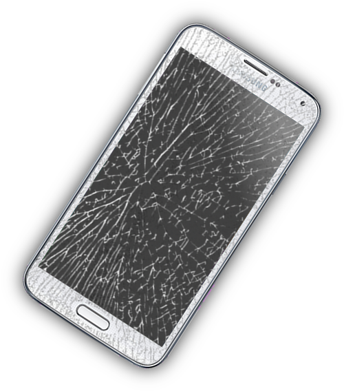 Cracked - Samsung Galaxy S5 (600x600), Png Download
