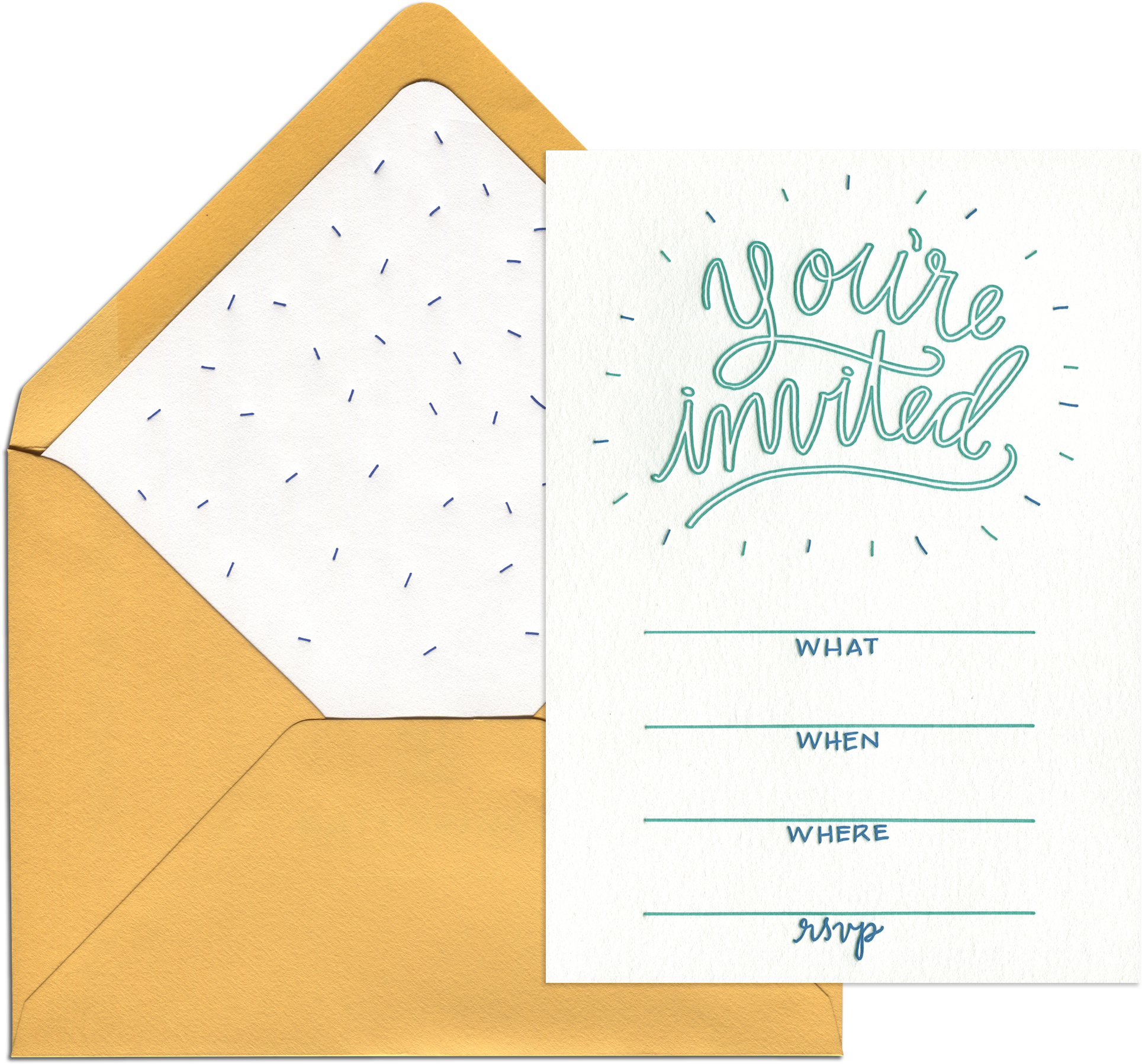 You're Invited Fill-in Invitation - Paper (2048x2048), Png Download