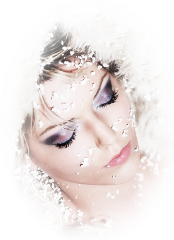 Mulheres Em Imagens Png - Пнг Зимние Девушки (375x500), Png Download