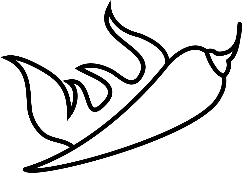 Red Hot Chili Pepper Comments - Chili Pepper (980x700), Png Download