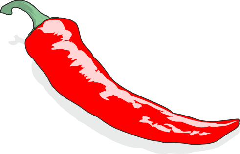 Chili Pepper - Chile Pepper (491x316), Png Download