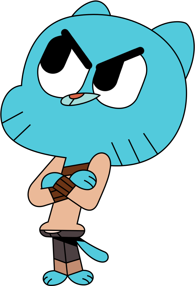You Are Not Invited By - Gumball Watterson Born Reprehensible (725x1000), Png Download