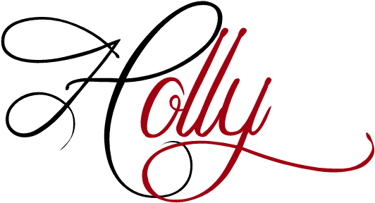 Holly-siggie - Holly In Fancy Writing (560x321), Png Download