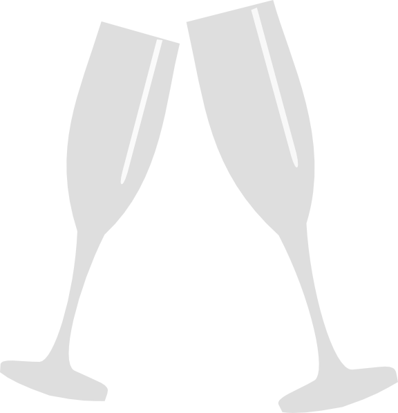 This Free Clipart Png Design Of Champagne Glass Pink (576x597), Png Download
