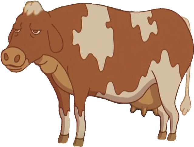 Cow - Amazing World Of Gumball Cow (700x525), Png Download