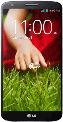 Lg Optimus G2 Glass & Lcd Replacement - Lg G2 Black 32gb Att (450x450), Png Download