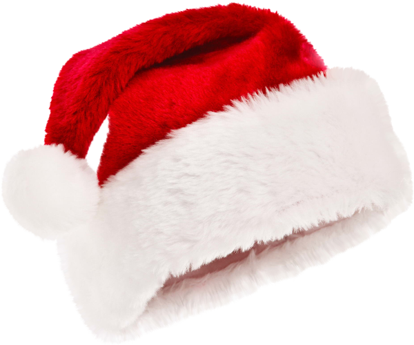 Santa Claus Hat Png - Шапка Деда Мороза Png (600x500), Png Download