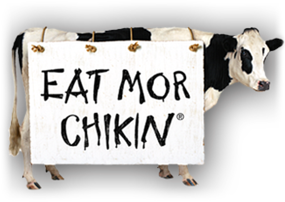 Free Sandwiches At Chick - Eat Mor Chikin (979x723), Png Download