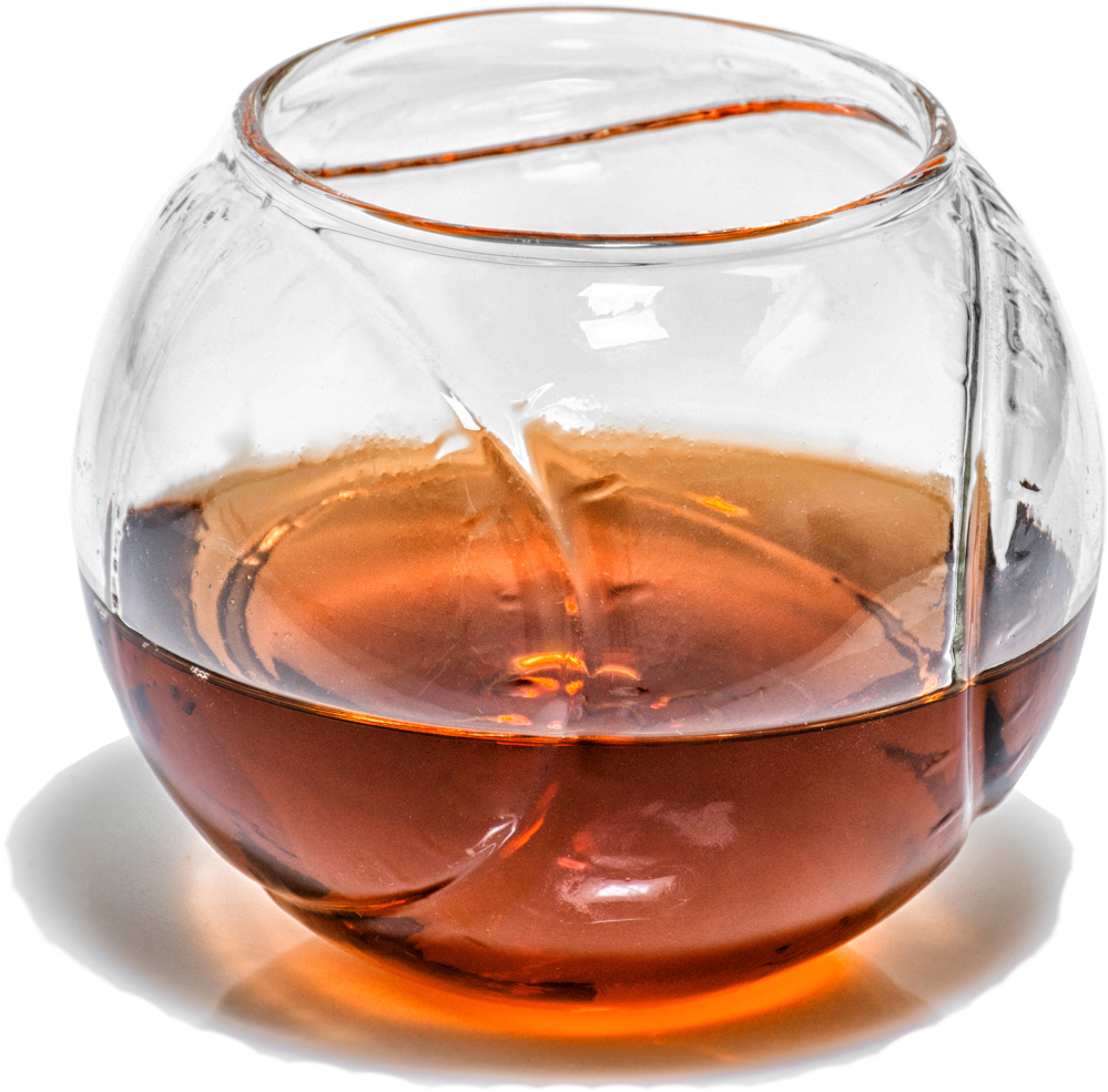 Baseball Shaped Whiskey Glass - Old Fashioned Glass (1024x1024), Png Download