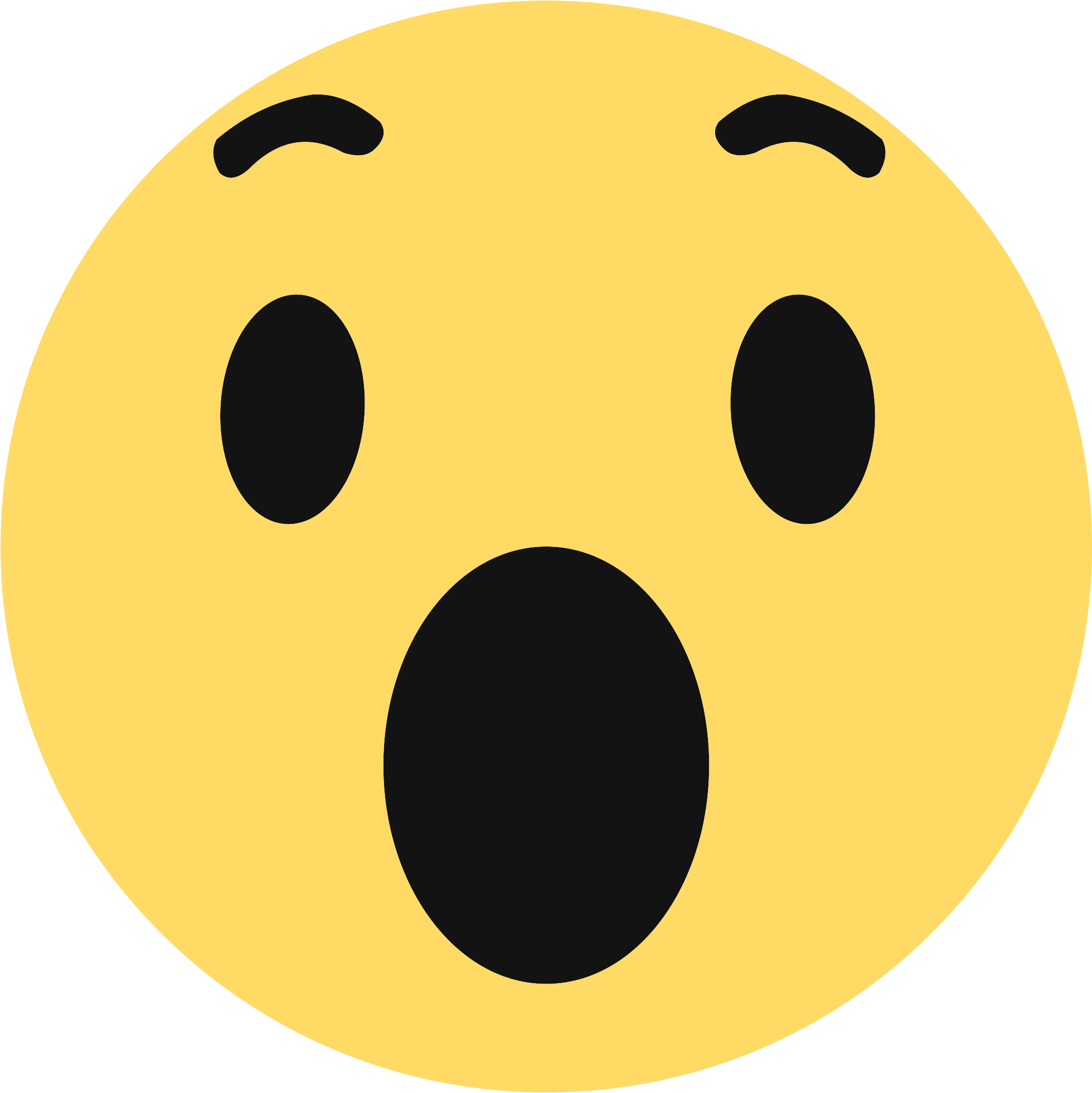 Auto Liker Free Facebook - Facebook Wow Emoji Png (2362x2362), Png Download